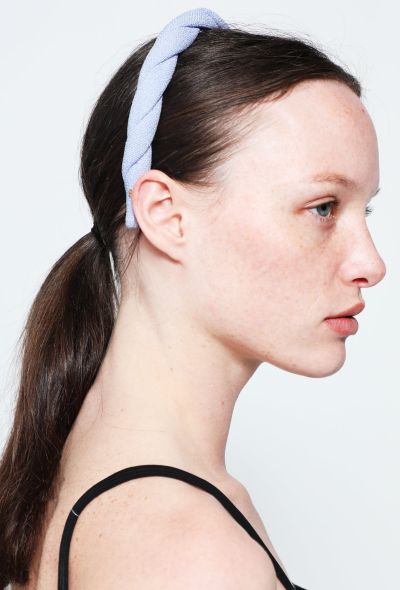 Exquisite Vintage Alexandre de Paris Silk Headband - 1