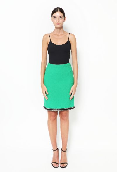 Adolfo '60s Wool Bouclé Skirt - 1