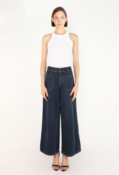 Dior Flared Dark Denim Jeans, 2021 - 1