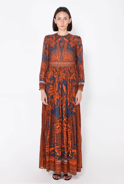 Valentino Giraffe Printed Maxi Dress, S/S 2016 - 1