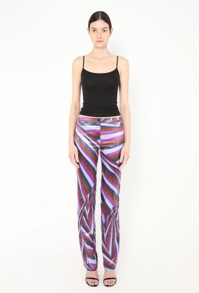 Emilio Pucci Vintage Tapered Iride Pants - 2