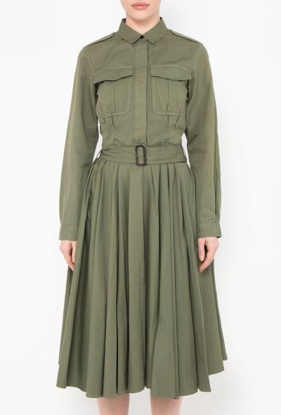 Dries Van Noten 2010 Pleated Utility Dress - 2