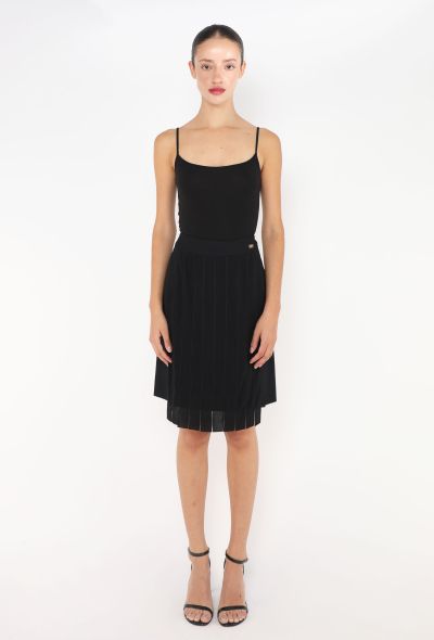 Chanel Classic Pleated 'CC' Skirt - 1