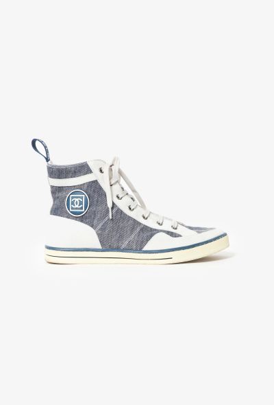 Chanel Resort 2008 Denim High-Tops - 1