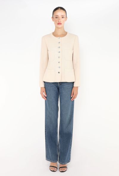 Chanel 1995 Mirrored 'CC' Tweed Jacket - 2