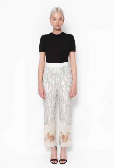 Rodarte S/S 2016 Sequin Fringe Trousers - 1
