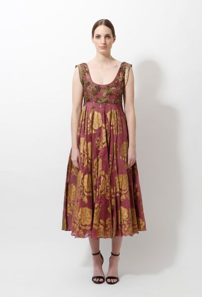Vintage Hand Embroidered Dress - 1