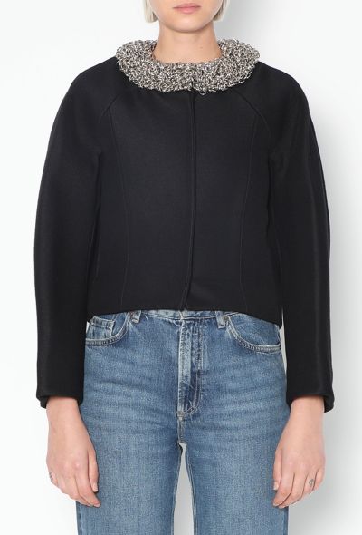 Balenciaga F/W 2015 Chainlink Collar Jacket - 1