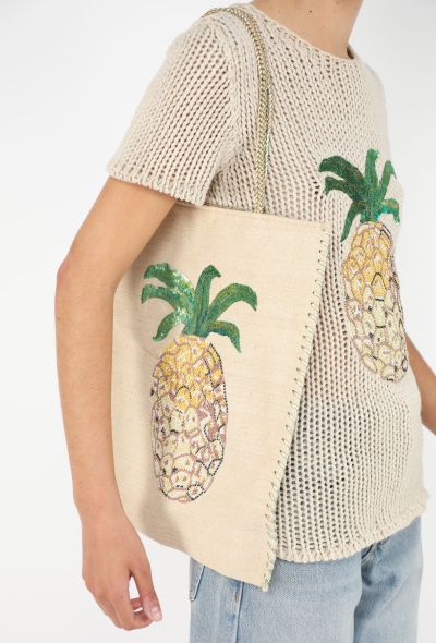 Chloé Pineapple Linen Top, 2001 - 2