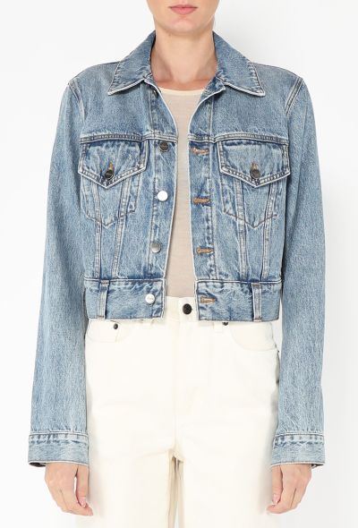 Khaite Resort 2023 Rizzo Denim Jacket - 1