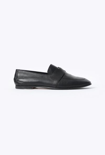 Hermès Leather Ancora Mocassins - 1