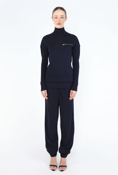 Alaïa Fall 1986 Zip Sweater Ensemble - 1