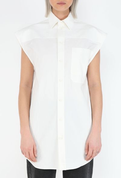 Phoebe Philo A2 Edit Sleeveless Oversized Shirt - 1