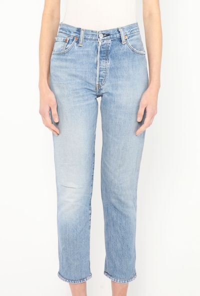Levi's x Re/Done Cropped Mom Jeans - 2