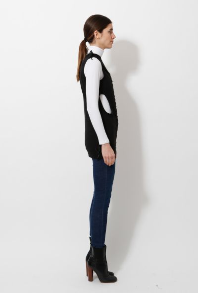 Comme des Garçons 2004 Cut-Out Lace-Up Top - 2