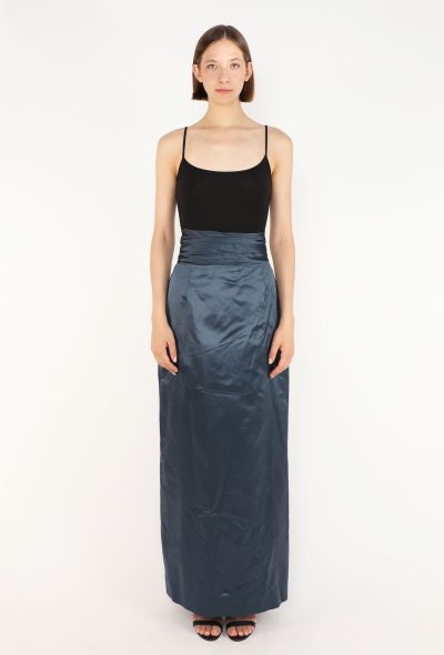 Chloé Silk Charmeuse Corset Ensemble, 1990s - 2
