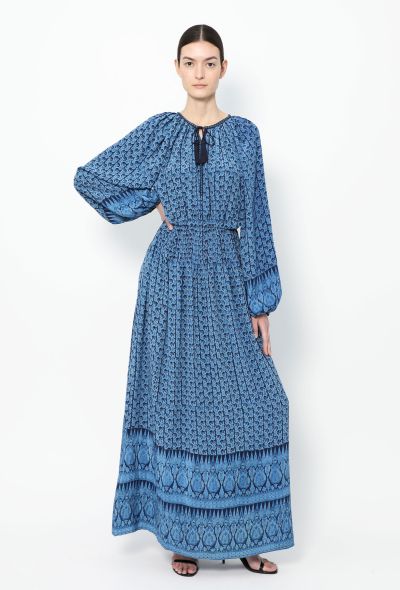 Talitha Silk Tassel Kaftan - 2