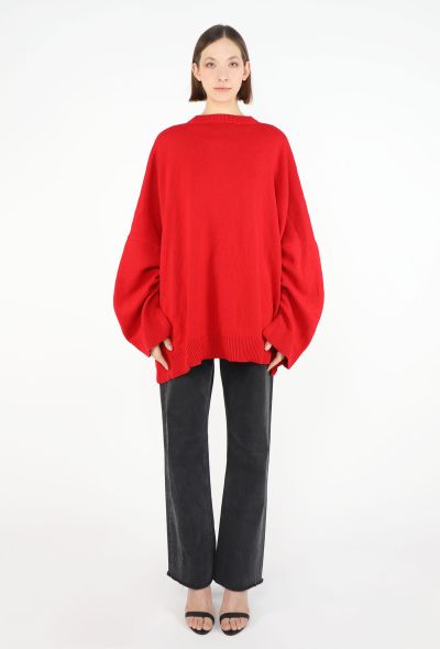 Loewe Oversized Open-Slit Sweater - 2