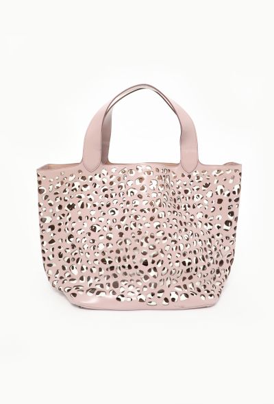 Alaïa Bicolor Laser Cut Tote Bag - 1