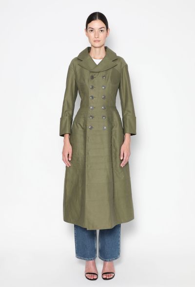 Comme des Garçons F/W 2010 Cinched Military Coat - 1