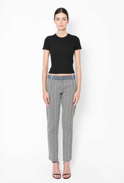 Balenciaga 2001 Tapered Pinstripe Jeans - 1