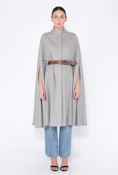 Alexander McQueen 2012 Belted Cape Coat - 2