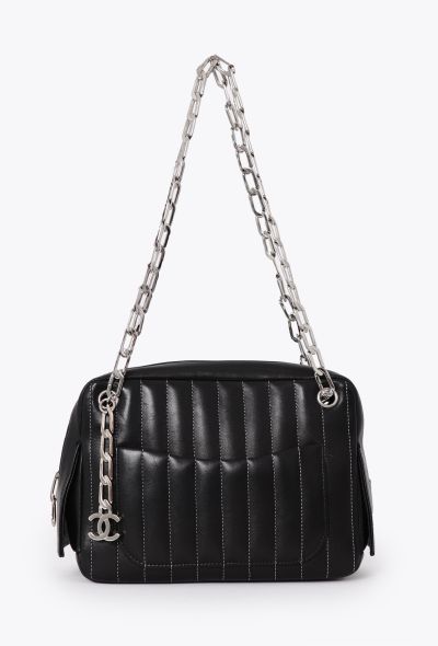 Chanel Black Mini Mademoiselle Camera - 1