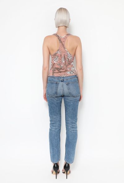 Chloé 2001 Printed Razor Back Tank - 2
