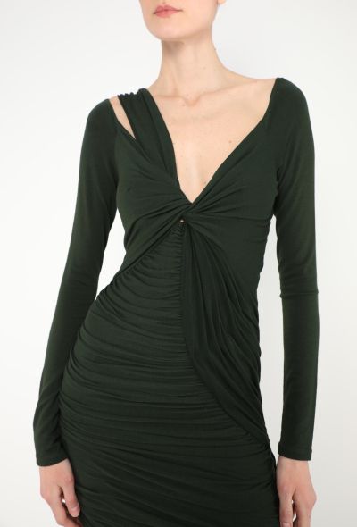Donna Karan '90s Asymmetrical Gown - 2