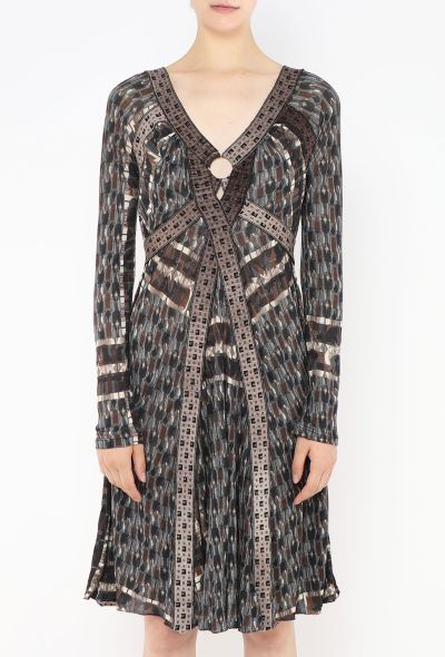 Jean Paul Gaultier '90s Abstract Keyring Dress - 2