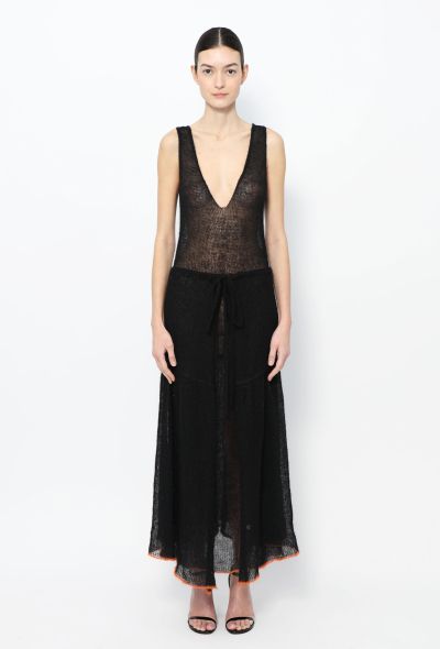 Loewe 2018 Belted Maxi Knit Dress - 1