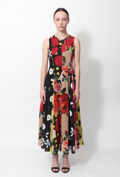 Molly Goddard 2021 Graphic Flared Dress - 1