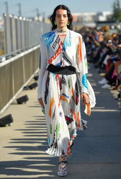 Modern Designers Marine Serre S/S 2019 Formula 1 Skirt - 1