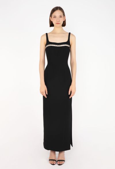 Thierry Mugler Chainlink Slit Dress, Resort 1999 - 1