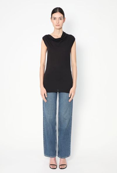 Rick Owens Draped Cowl-Neck Top - 2