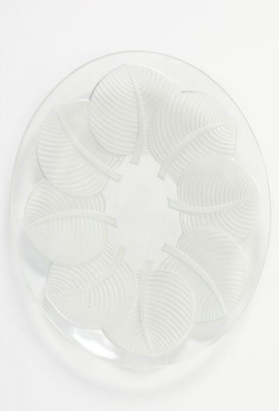 Vintage Objects & Decor 1930s Verlys Art Deco Frosted Plate - 1