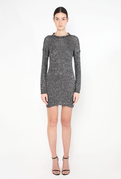 Saint Laurent 2018 Iridescent Sequin Dress - 2