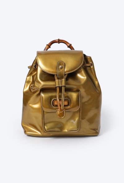 Gucci Vintage Mini Bamboo Backpack - 1