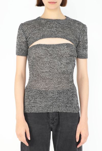 Dolce & Gabbana 2-piece Alpaca Knit Top, 1990s - 1