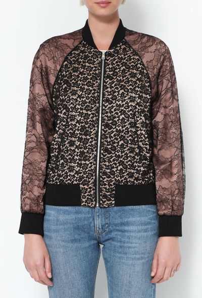 Gucci Resort 2015 Lace Bomber Jacket - 1