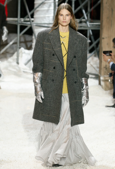 Calvin Klein F/W 2018 Oversized Wool Coat - 2
