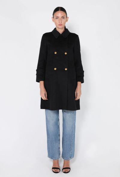 Louis Vuitton Felted Wool Peacoat - 1