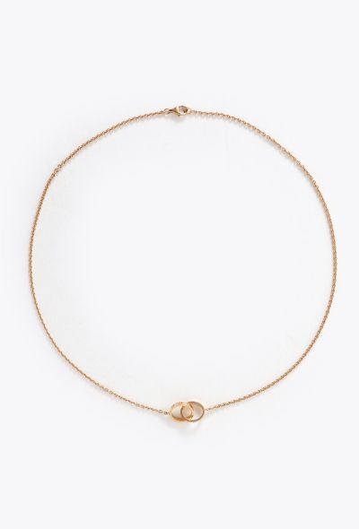 Cartier 18K Yellow Gold Love Pendant - 1