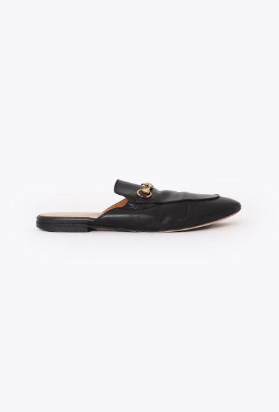 Gucci Resort 2018 Horsebit Princetown Mules - 1