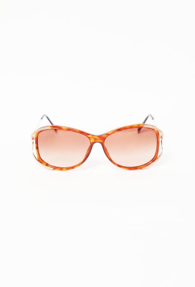Christian Dior Vintage Tortoiseshell Frame Sunglasses - 1