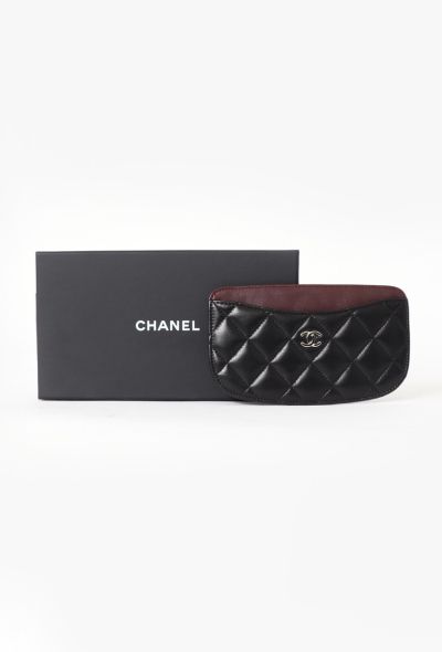 Chanel Black Classic Quilted Cardholder - 2