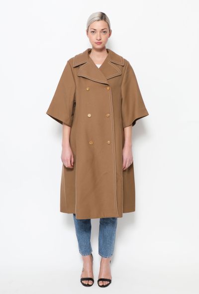 Chloé CAMPAIGN F/W 2019 Twill Overcoat - 1