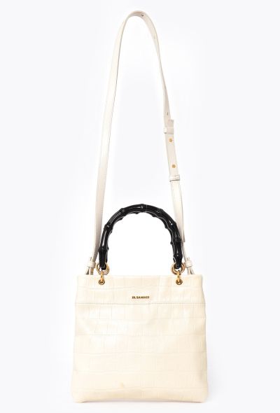 Jil Sander Embossed Mini Tote Bag - 2