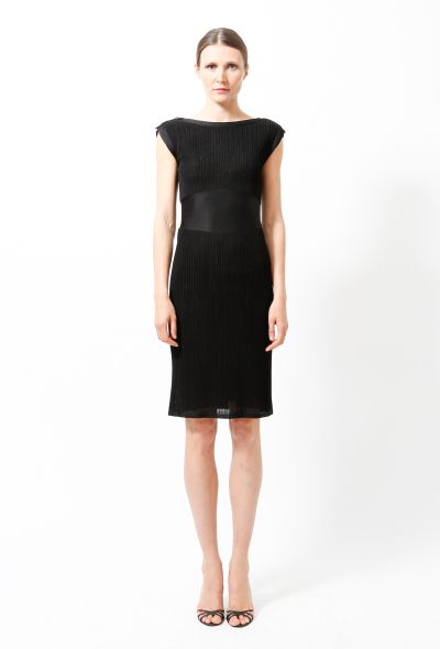 Chanel Black Knit Dress - 2