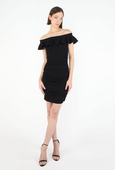 Céline 2024 Off-Shoulder Ruched Dress - 1